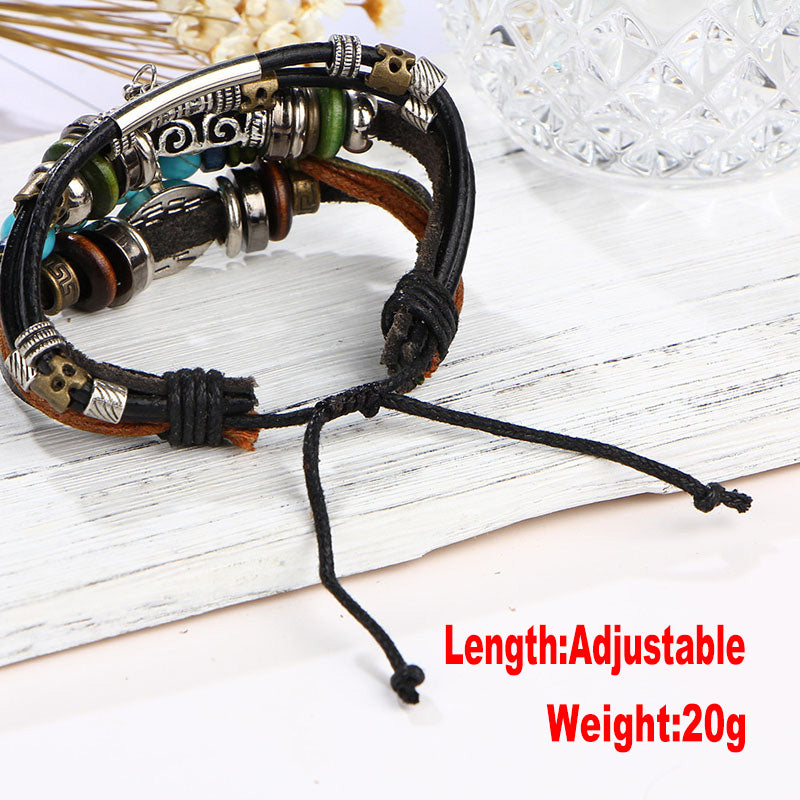 Vintage Multi-layer Bling Bracelet