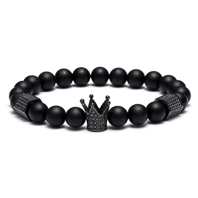 Trendy Imperial Crown & Stoppers Bracelets